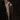 Close-up of a hand resting on the knob of a walking stick, with a lace shawl hanging down. The Velvet Matriarch