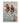 Salt & Bravado canvas print: two elderly men jumping hand in hand off a stone pier towards the sea, hung on a wall