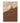 Ochre Ascent canvas print: a small man rolling a large pale sphere up a steep rust-brown slope, hung on a wall