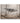 The Silent Migration canvas print: a humpback whale gliding through a misty birch forest, hung on a wall