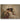 Brim of Secrets canvas print: woman in a wide cream hat and strapless dress, hung on a wall